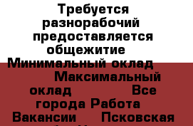 Требуется разнорабочий. предоставляется общежитие. › Минимальный оклад ­ 40 000 › Максимальный оклад ­ 60 000 - Все города Работа » Вакансии   . Псковская обл.,Невель г.